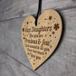 Step Daughter Gifts Engraved Heart Step Daughter Birthday Xmas