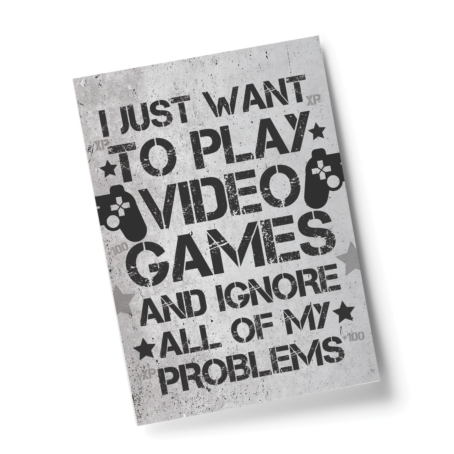 FUNNY Gamer Gift Gaming Sign For Walls Boys Bedroom Wall Decor