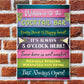 Cocktail Bar Welcome Plaque Bar Accessories Garden Bar Home