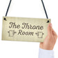The Throne Room Toilet Bathroom Plaque Shabby Chic Ladies Gents