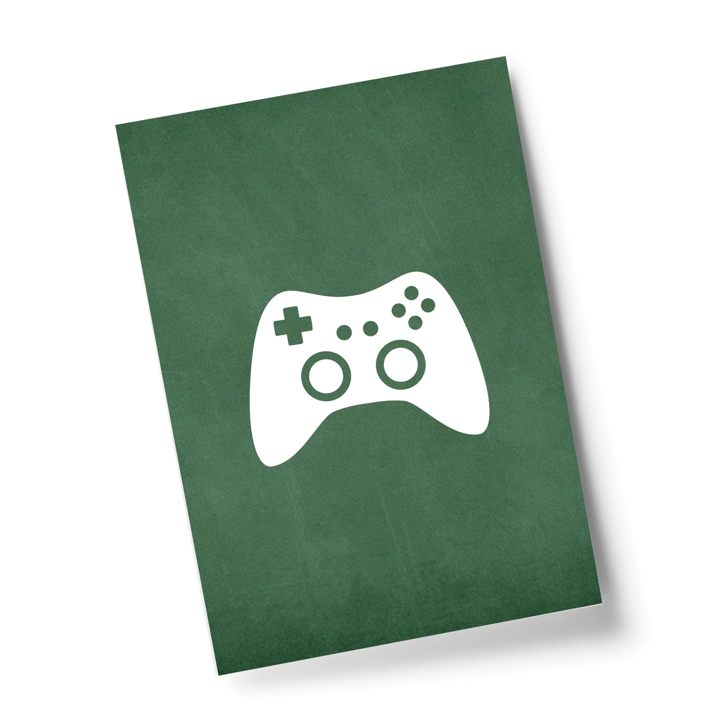 Green Gaming Print Gaming Poster Xbox Inspired Bedroom Sign
