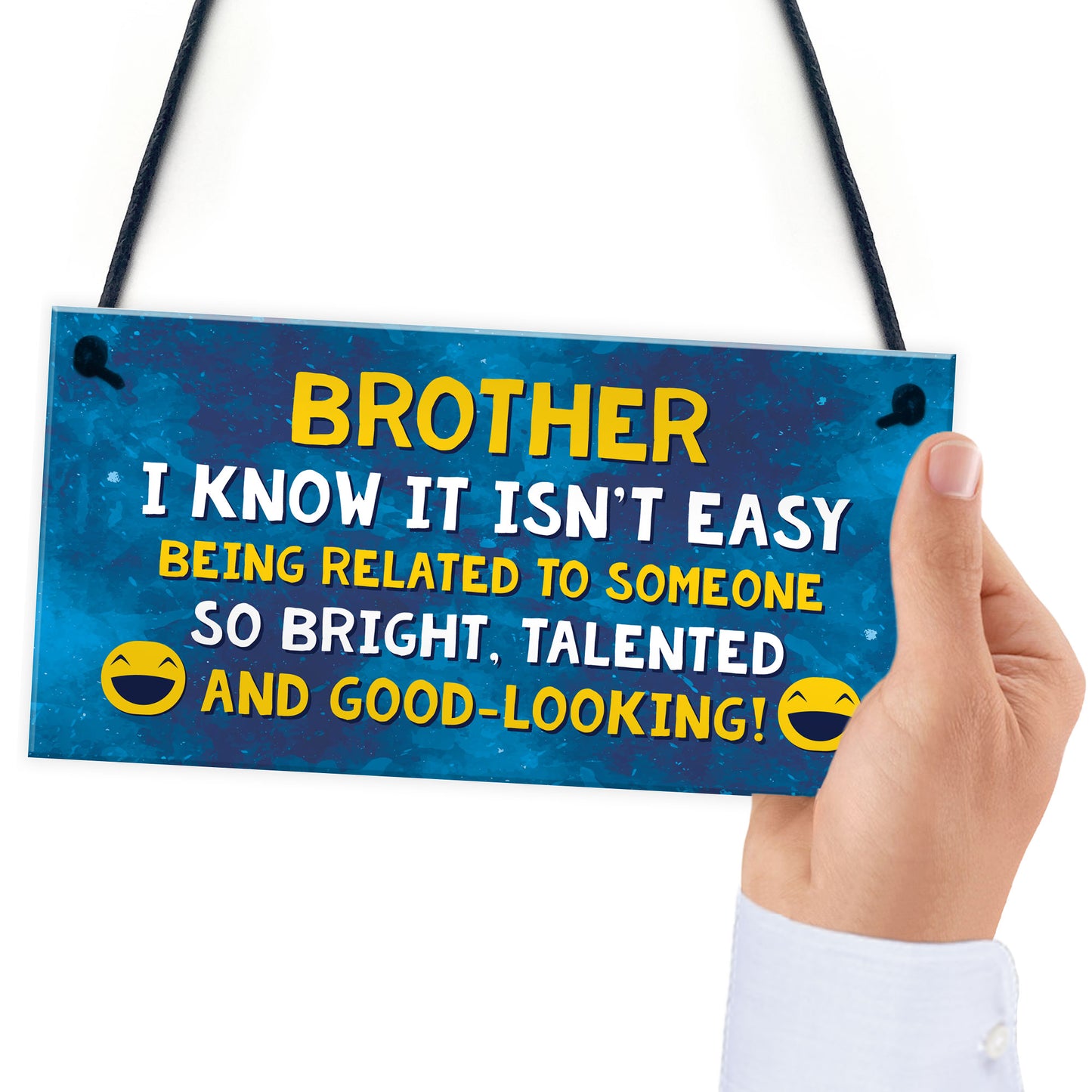 Funny Brother Plaque Birthday Christmas Gift For Brother