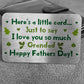 Fathers Day Gift For Grandad From Grandchildren Wallet Insert
