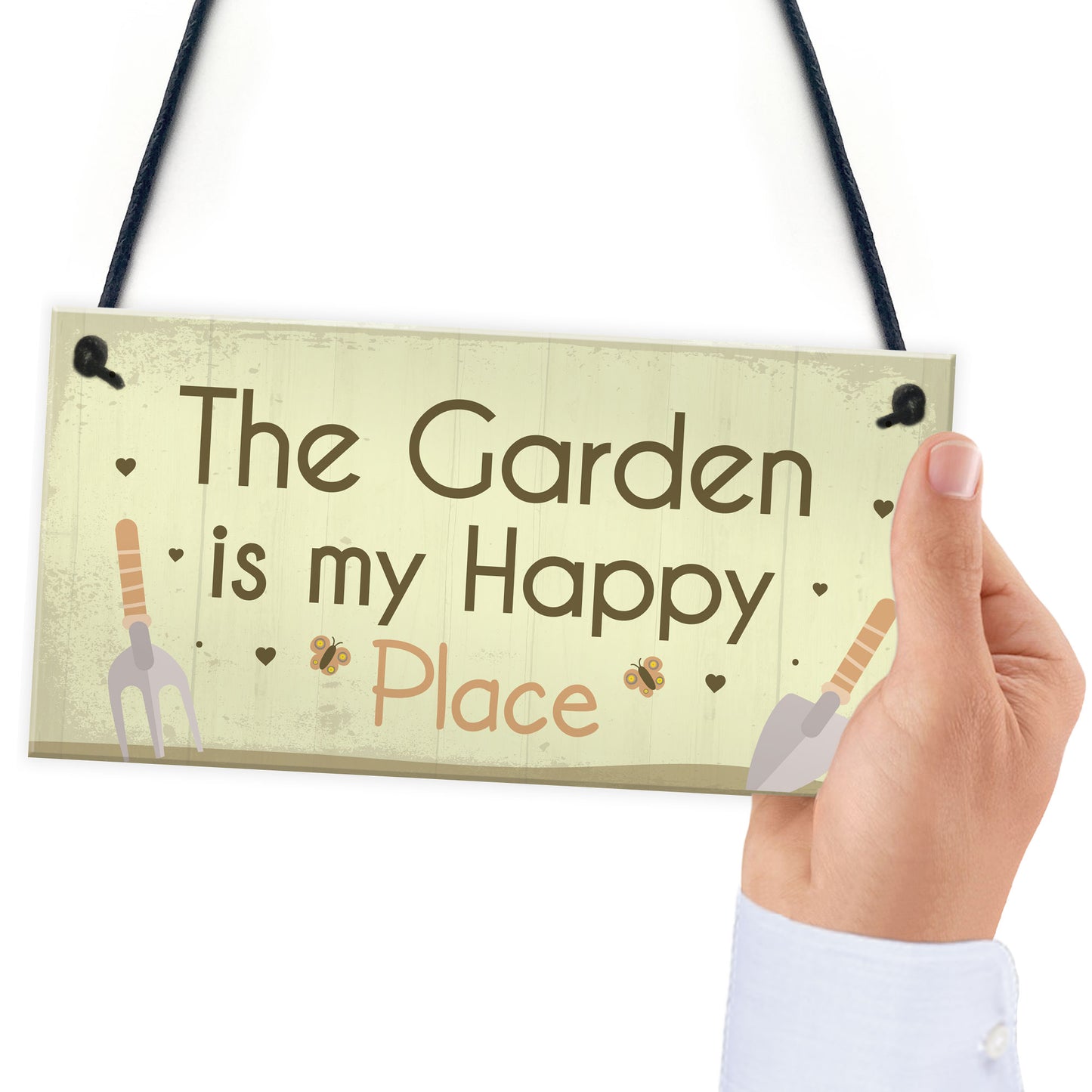 Novelty Garden Sign Gift For Gardeners Mum Nan Home Decor