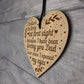 Cute New Dad Gift Engraved Heart Dad Birthday Christmas Gift