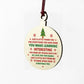 Thank You Christmas Gift For Teacher TA Assistant Nursery Bauble