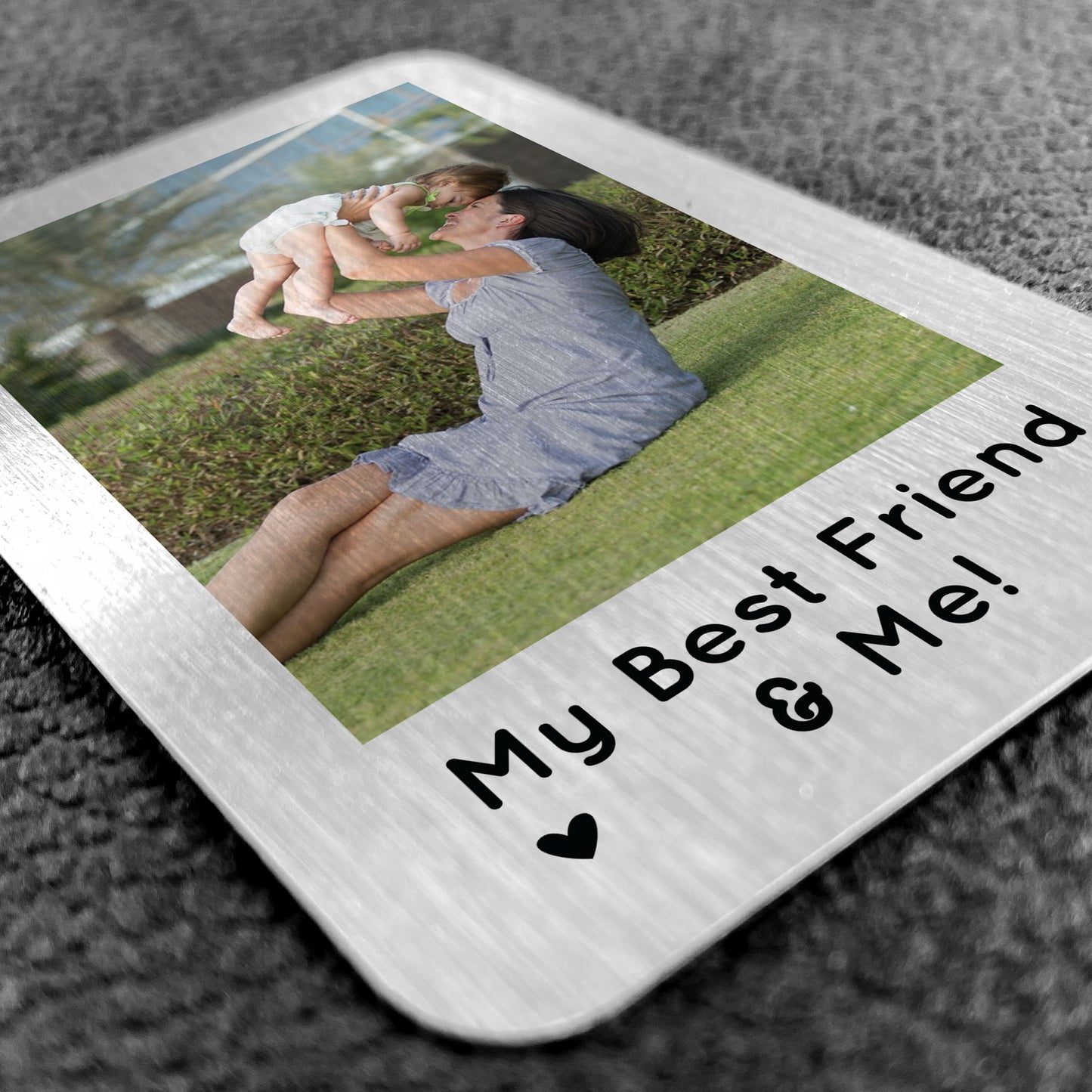 My Best Friend And Me Personalised Photo Card Mothers Day