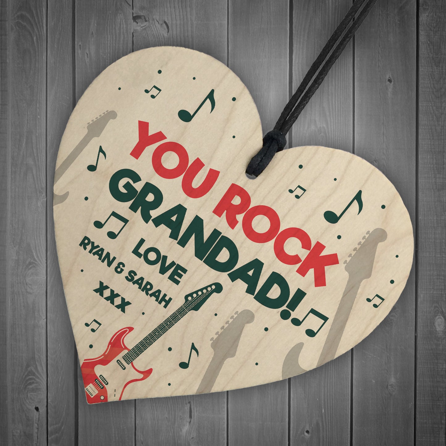 Novelty Gift For Grandad Birthday YOU ROCK Personalised