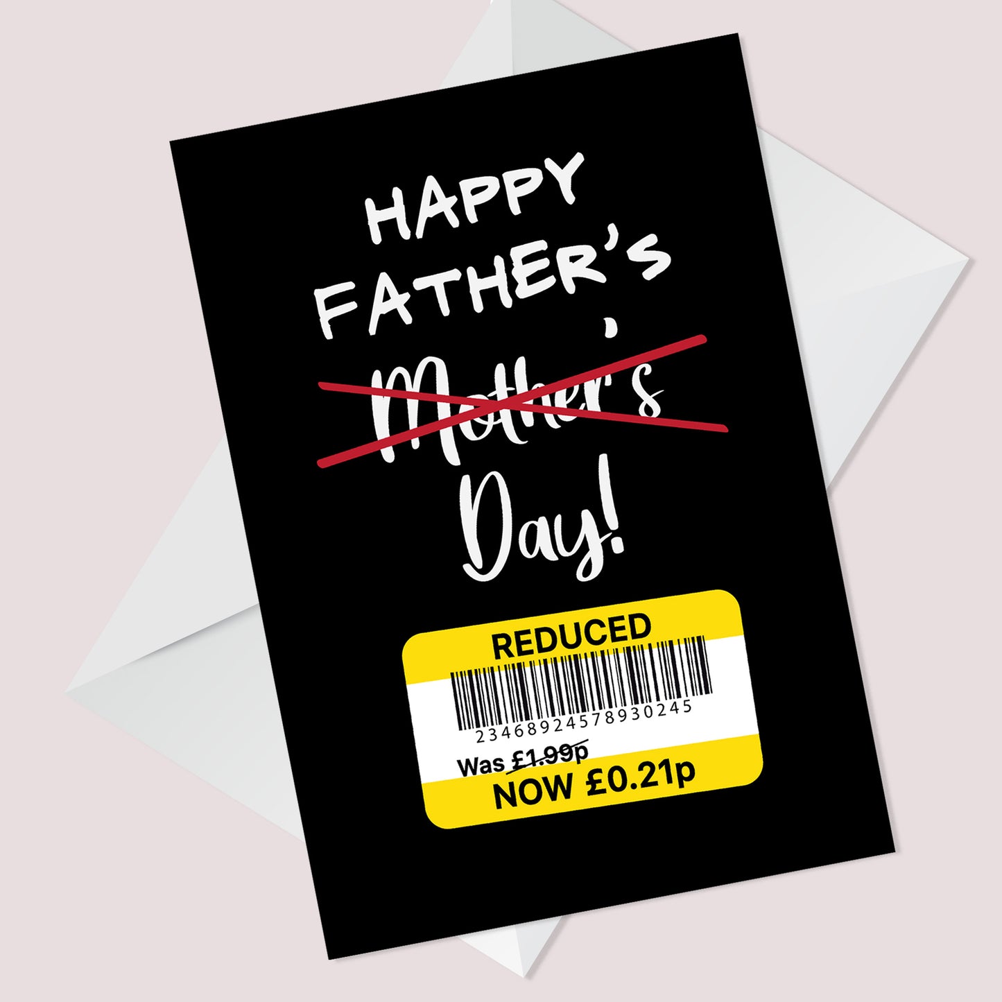 Funny Fathers Day Card For Dad Reduced Card Cheap Dad Card