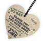 Dad Special One Hanging Wooden Heart FATHERS DAY Gifts For Him
