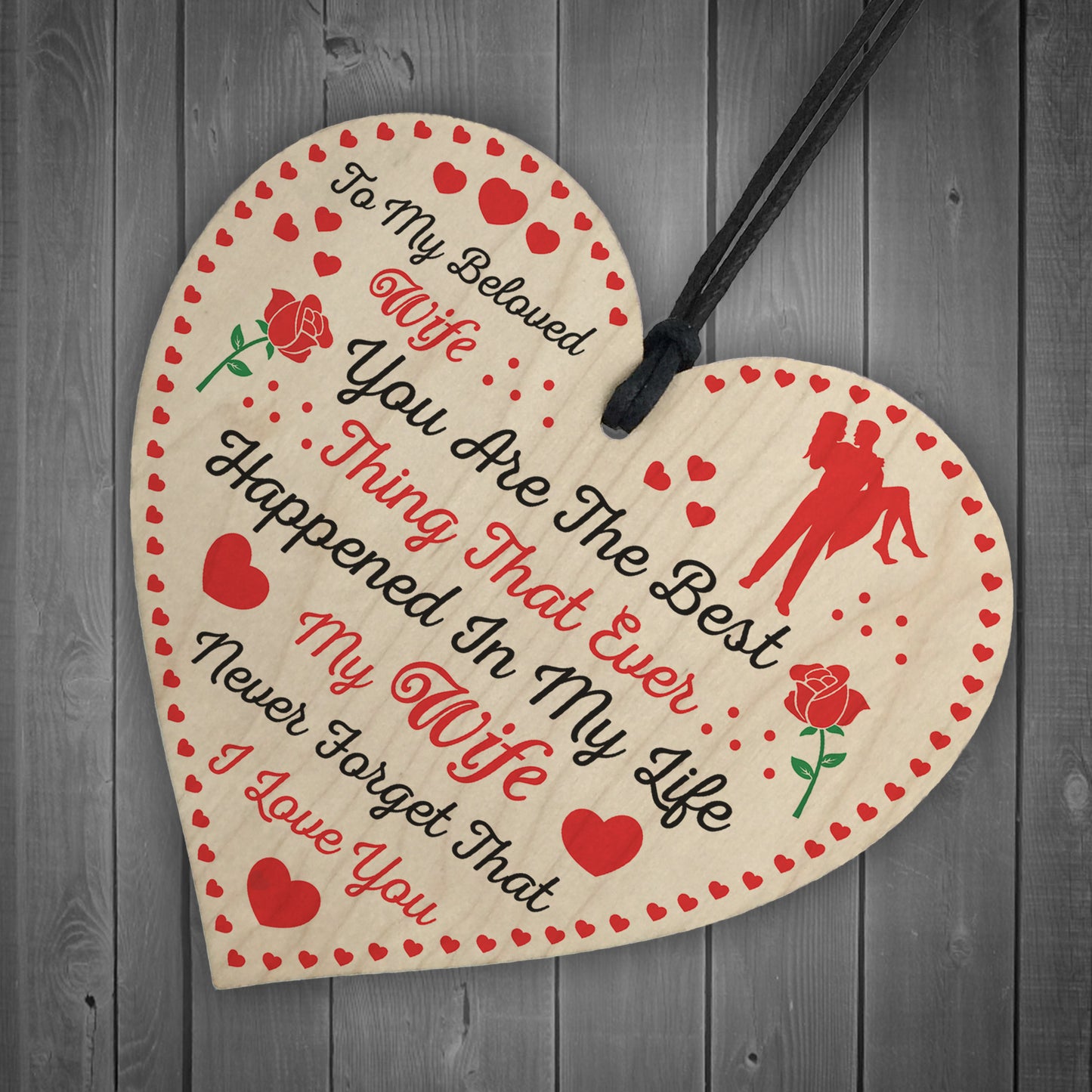 Gifts for Wife on Valentines Birthday Romantic Anniversary
