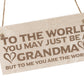 Gifts For Grandma Birthday Christmas Wood Sign Engraved Gifts