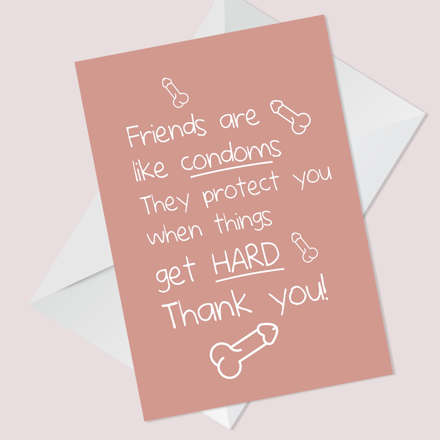 Birthday Card For Best Friend Funny Humour Card Novelty Card