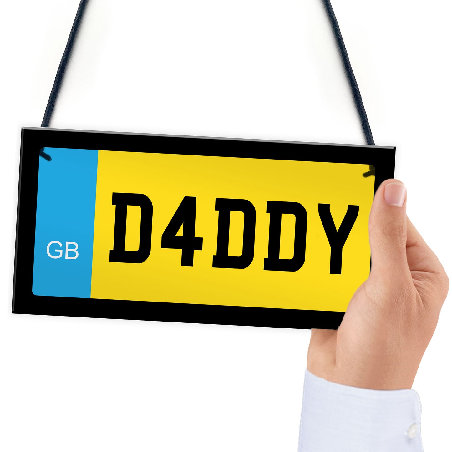 Dad Daddy Novelty Number Plate Sign Fathers Day Gift For Daddy