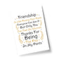 Best Friend Gift Funny Friendship Gift Print Thank You Birthday