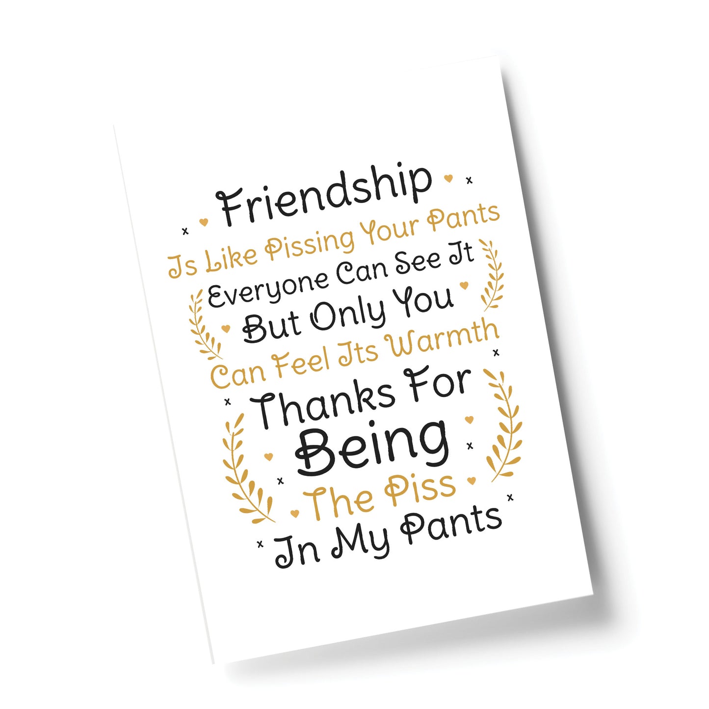Best Friend Gift Funny Friendship Gift Print Thank You Birthday