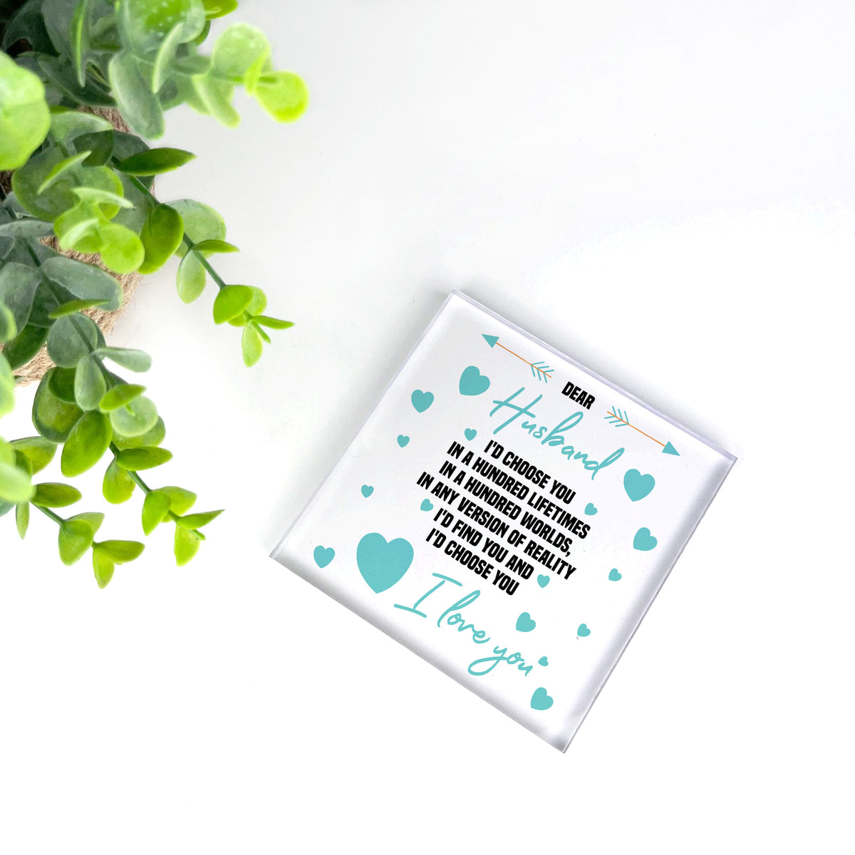 Gift for Husband Block Birthday Gift For Him Boyfriend Gifts