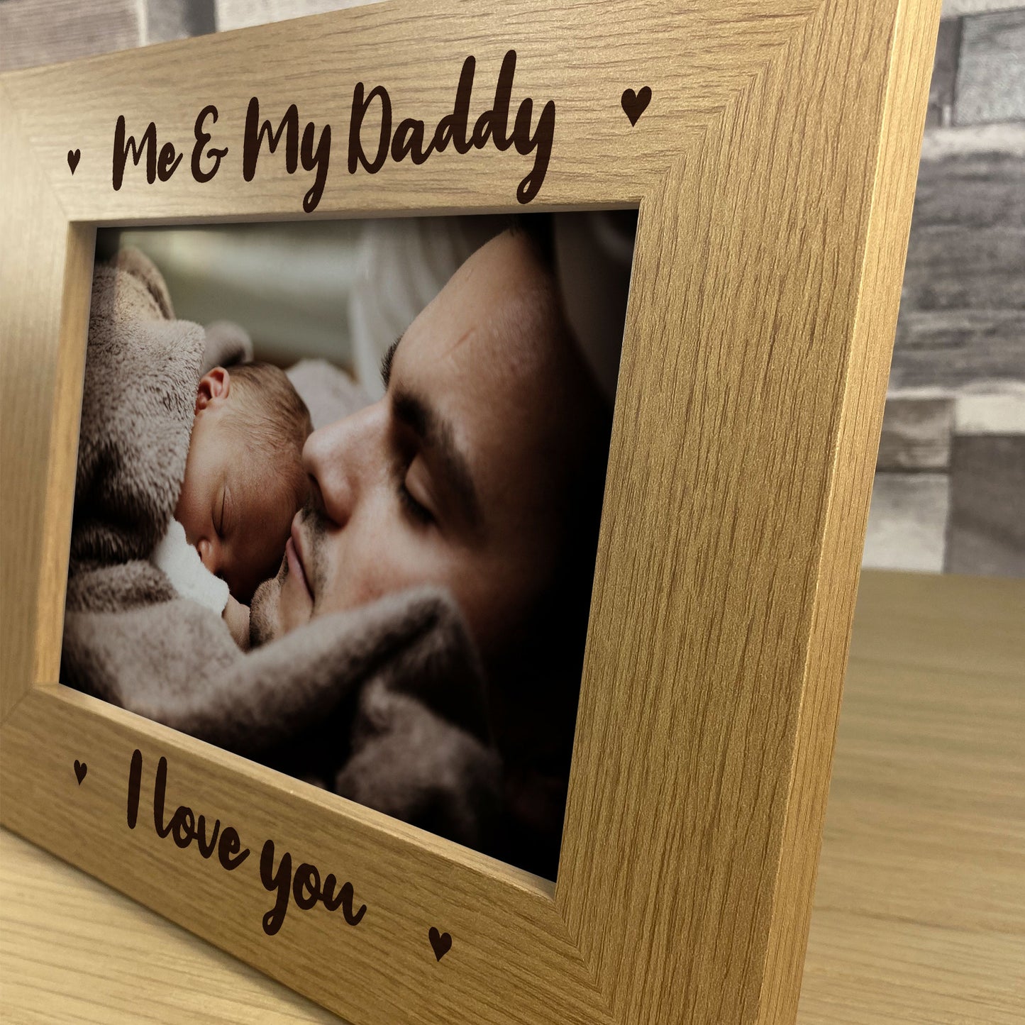 Me And My Daddy Photo Frame Unique Birthday Gift Fathers Day
