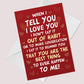 Anniversary Card For Women Men Boyfriend Girlfriend Husband Wife