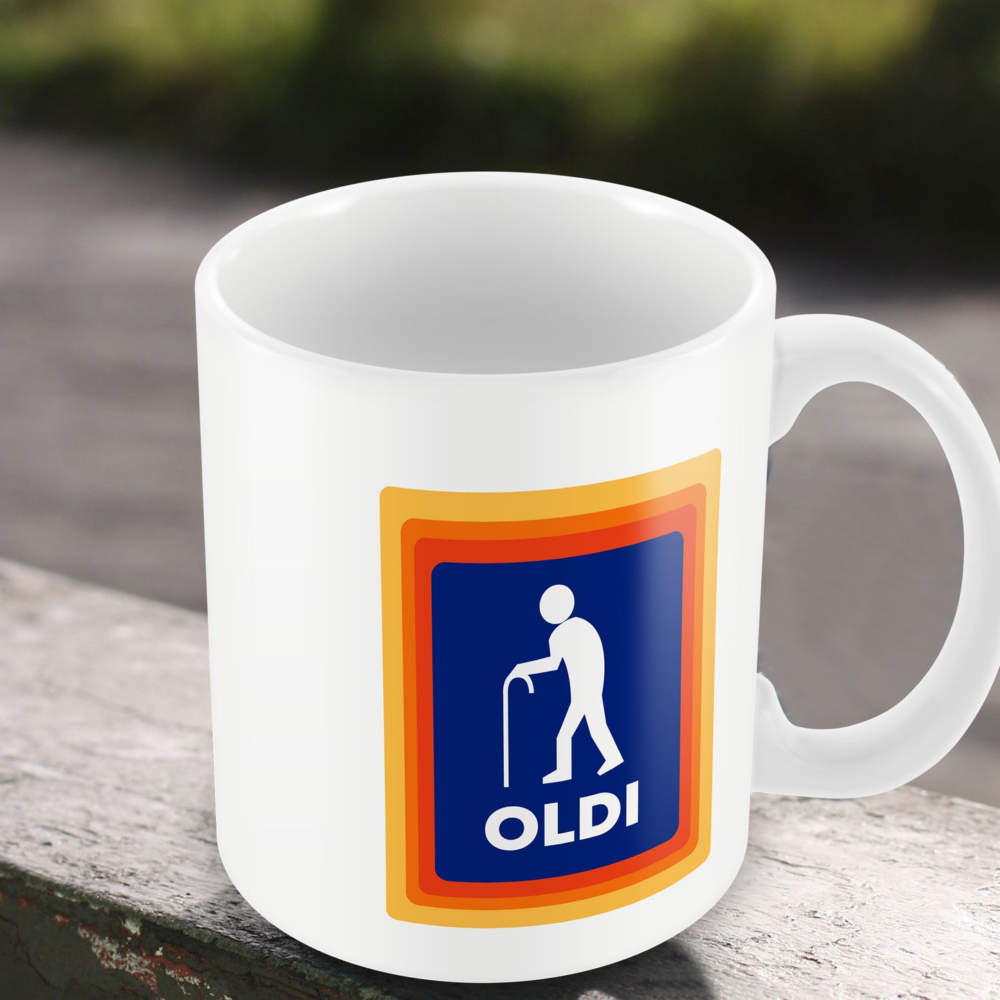Oldi Mug Novelty Rude Gift For Dad Grandad Adult Birthday Xmas