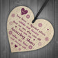 Amazing Mum Gifts For Birthday Wooden Heart Sign Thank You