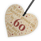 Haven't Grown Up By 60 Wooden Heart 60th Birthday Gifts Dad Mum