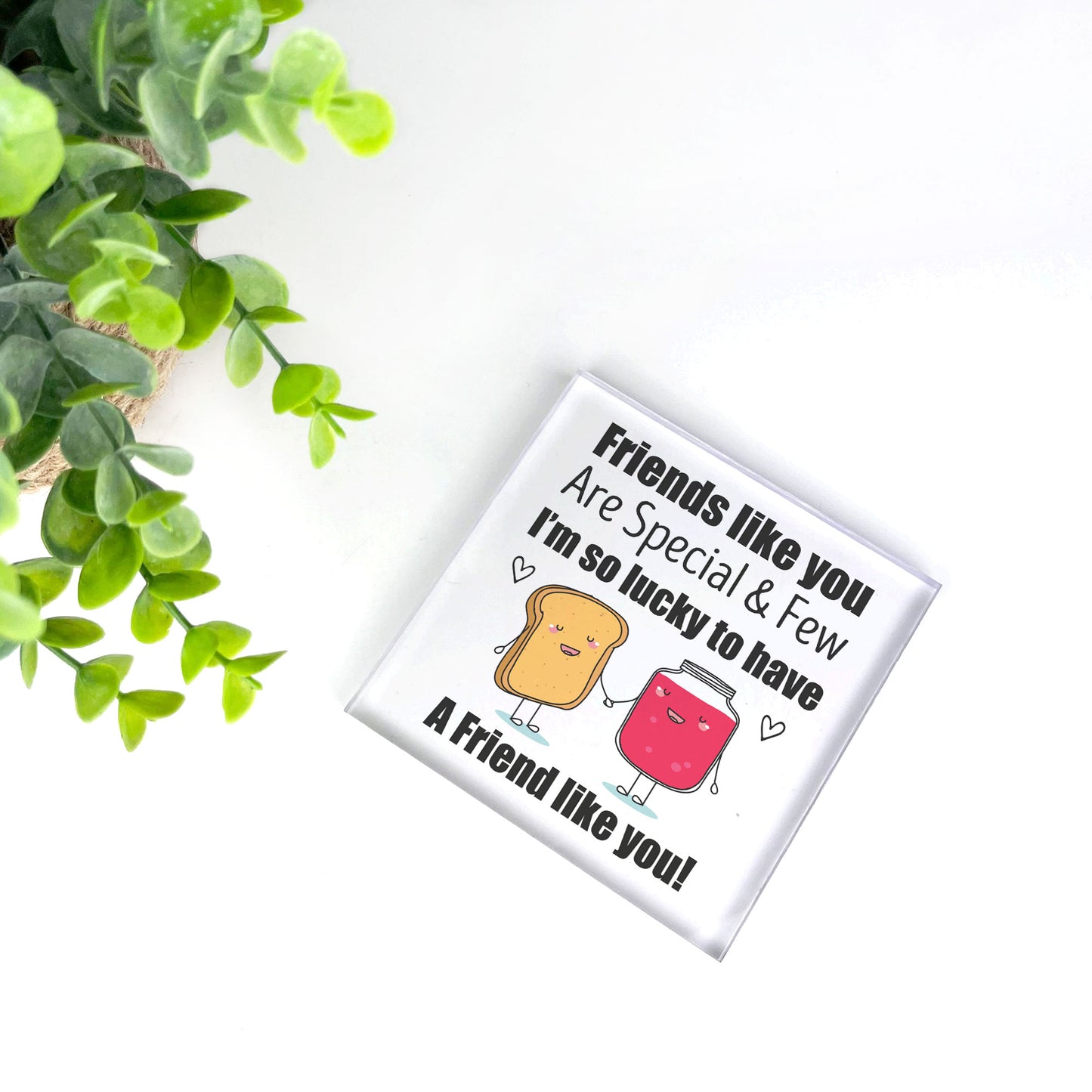 Friend Gift Acrylic Plaque Friendship Gift For Best Friend Gifts