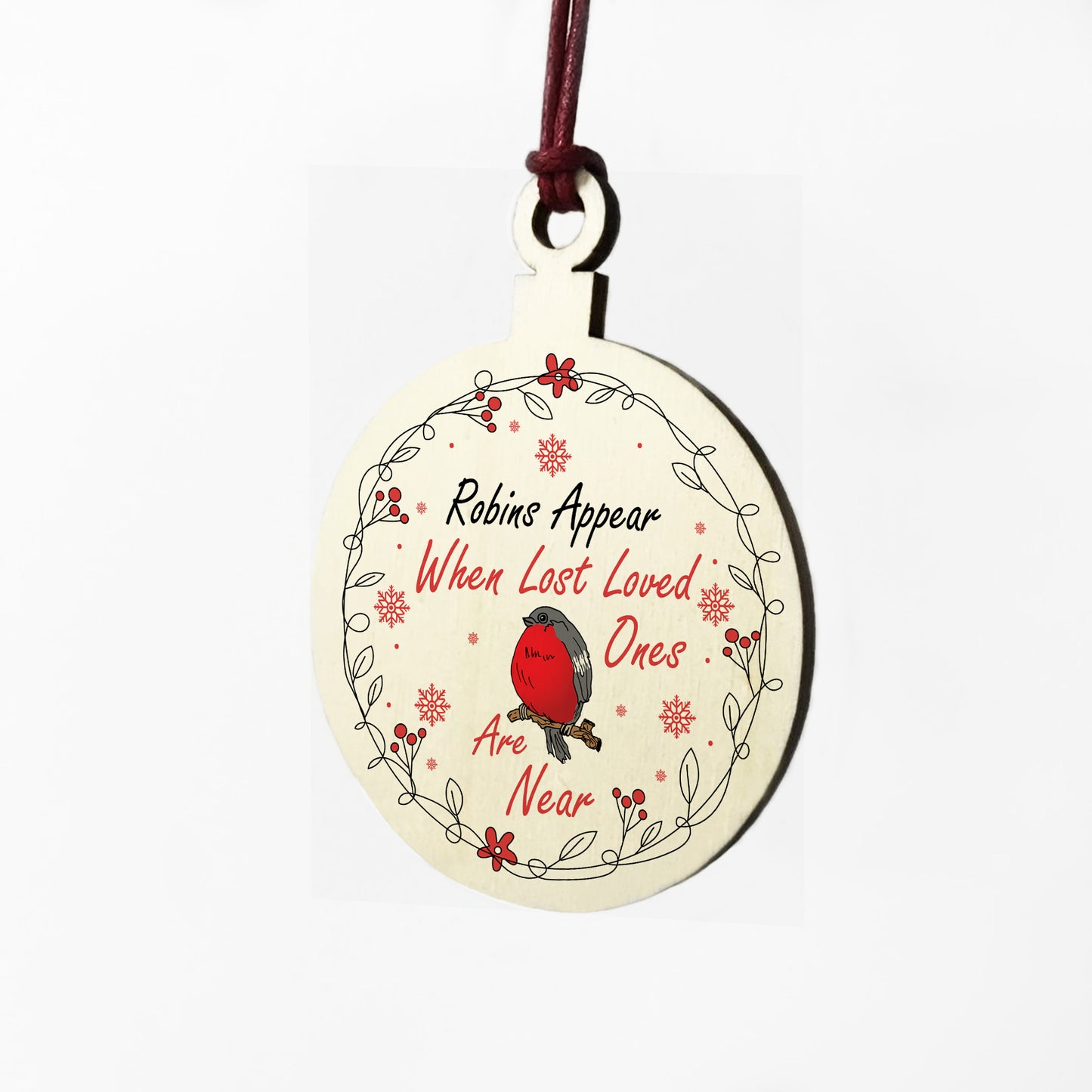 Robins Appear When Lost Loved Ones Are Near Christmas Memorial