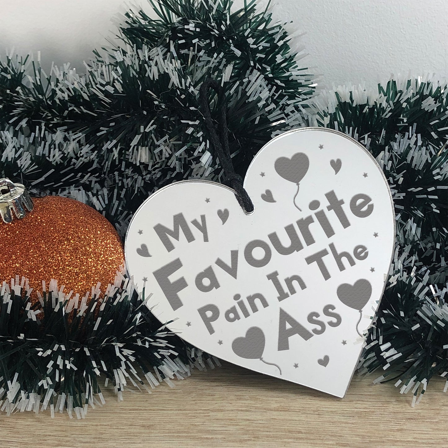 Funny Joke PAIN IN THE ASS Gift For Boyfriend Husband Heart