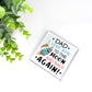 Dad Gifts Freestanding Plaque Gift Christmas Birthday Dad Gifts