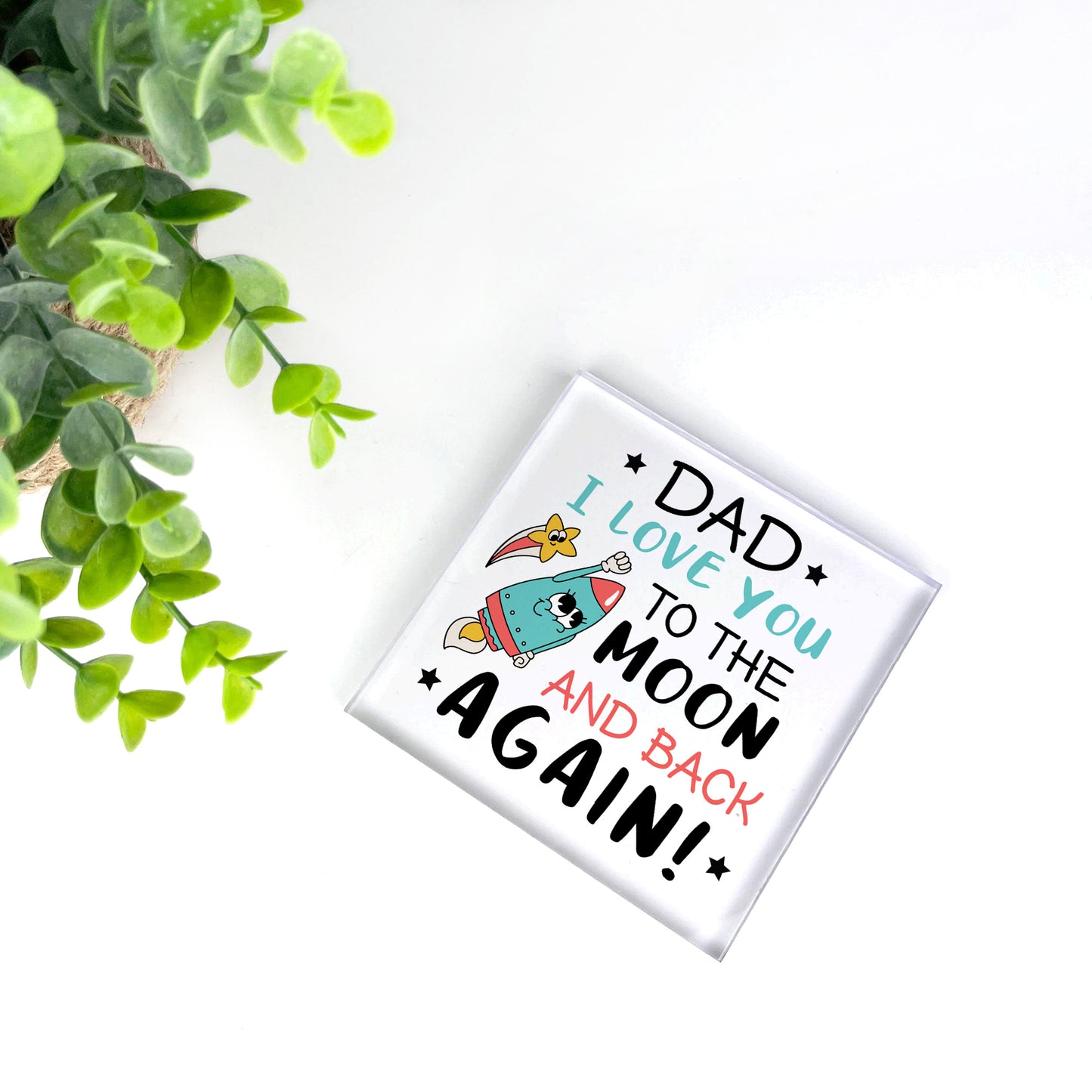 Dad Gifts Freestanding Plaque Gift Christmas Birthday Dad Gifts