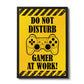 Framed Gaming Poster Gift For Son Brother Dad Gaming Sign