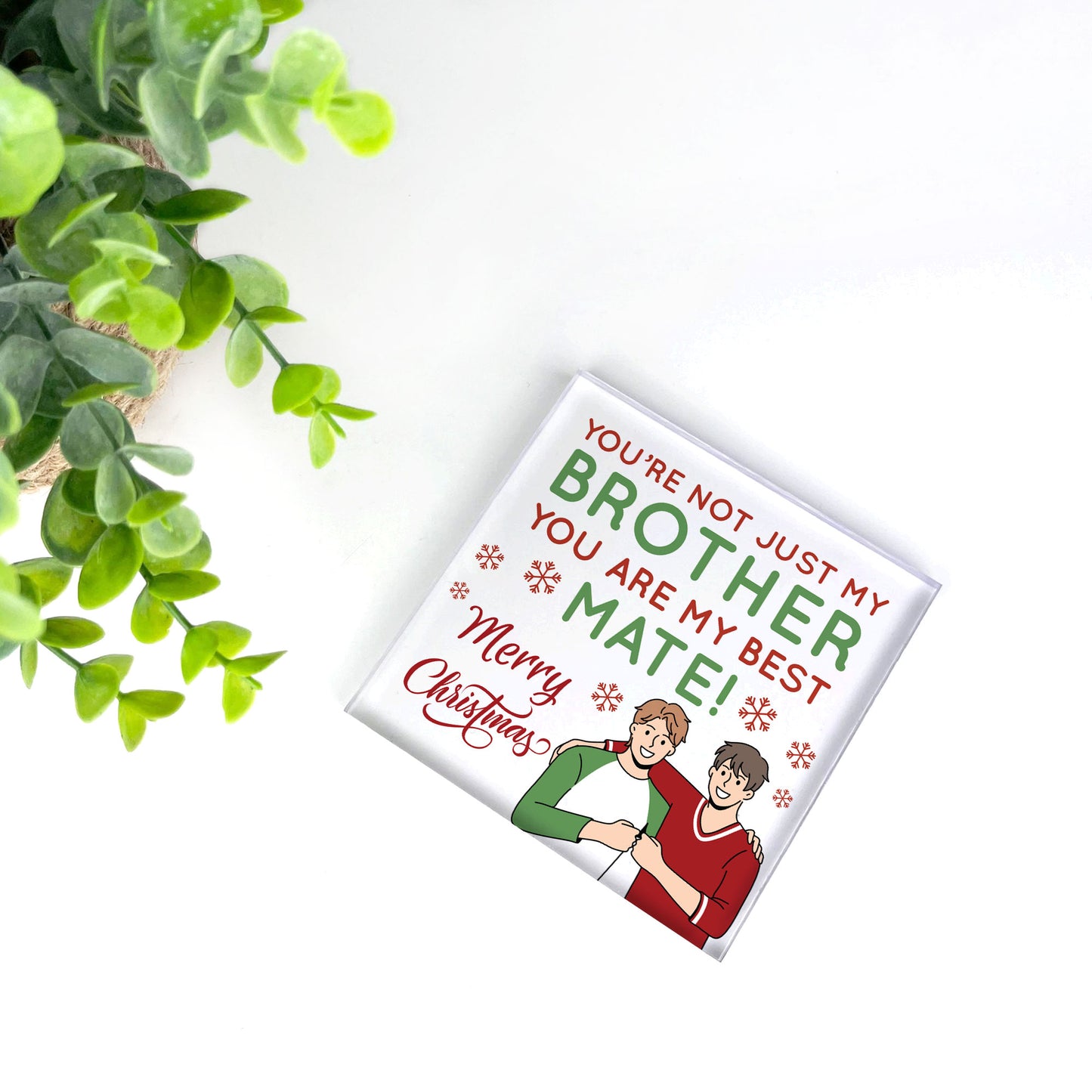 Brother Gifts Christmas Gifts For Brother Acrylic Plaque Gifts