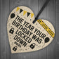 Birthday Lockdown Gifts Novelty Wood Heart Gifts For Friend Him