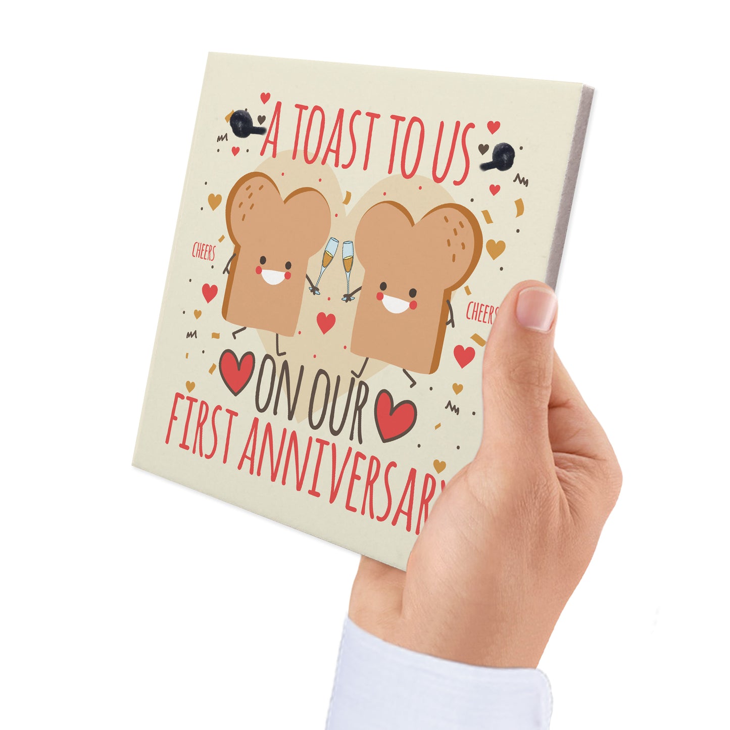 Funny Joke Anniversary Card For Him Her First Anniversary Gifts