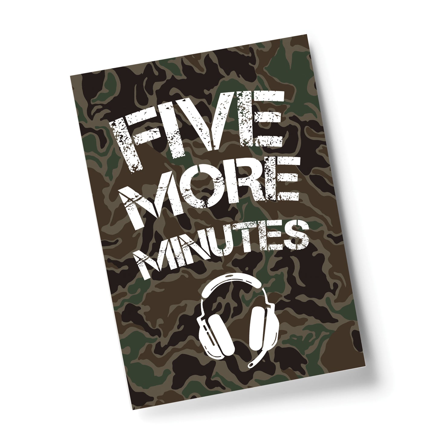 Gaming Five More Minutes Novelty Wall Art Gamer Gifts Bedroom