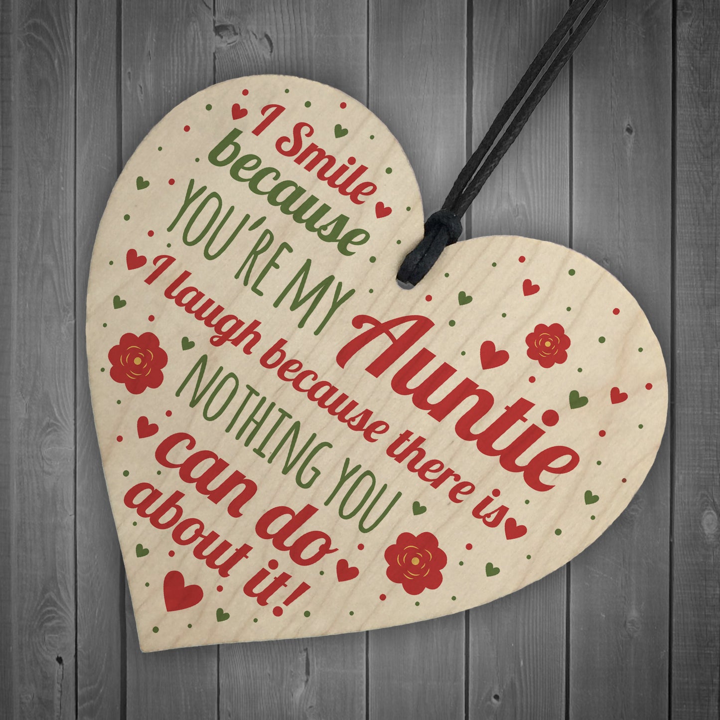 Auntie Gifts For Christmas Aunt Aunty Gifts Birthday Wood Sign