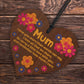 Beautiful Gift For Mum For Mothers Day Birthday Wooden Heart