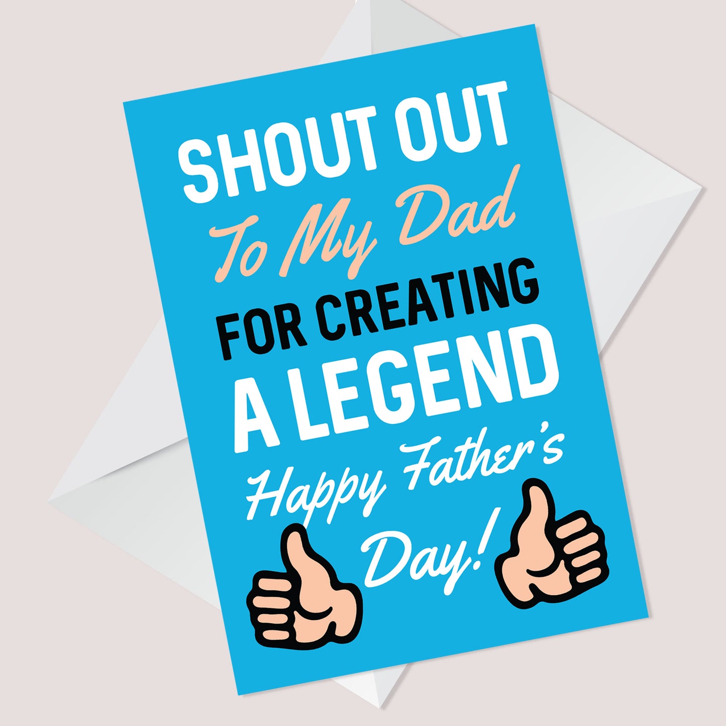Fathers Day Gifts Funny Fathers Day Card BEST DAD EVER Gift