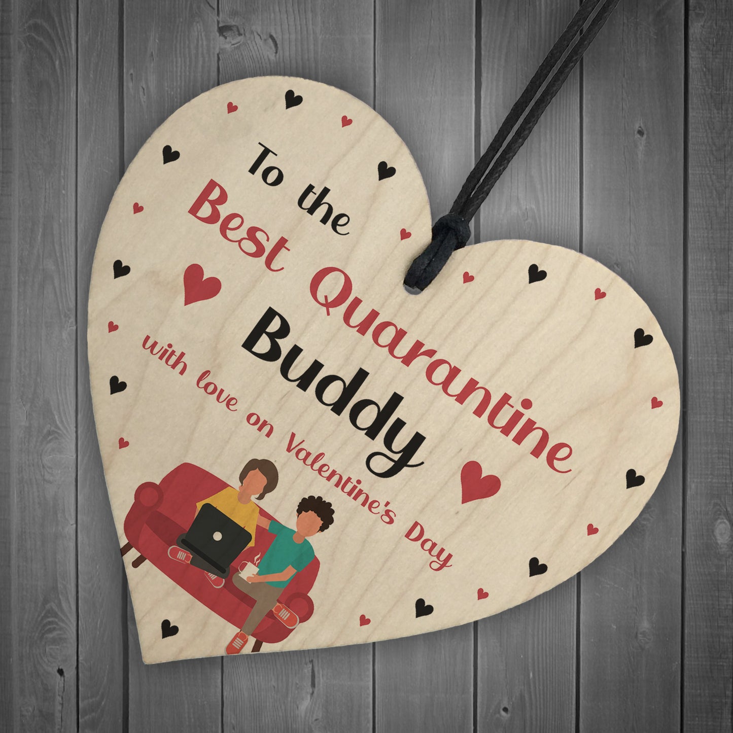 Quarantine Lockdown Funny Valentines Day Gift For Him Her