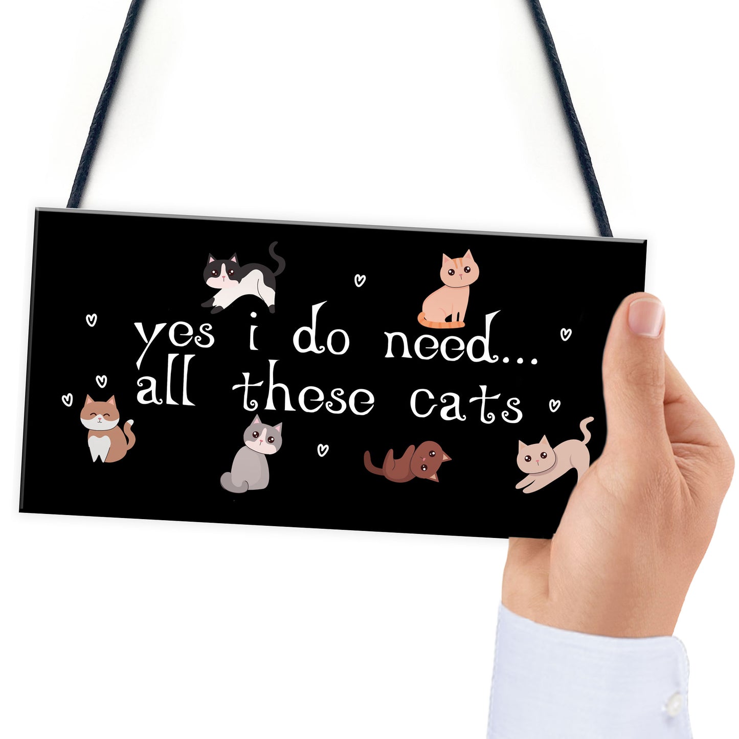 Perfect Birthday Gift for Cat Lovers Cat Sign For Home