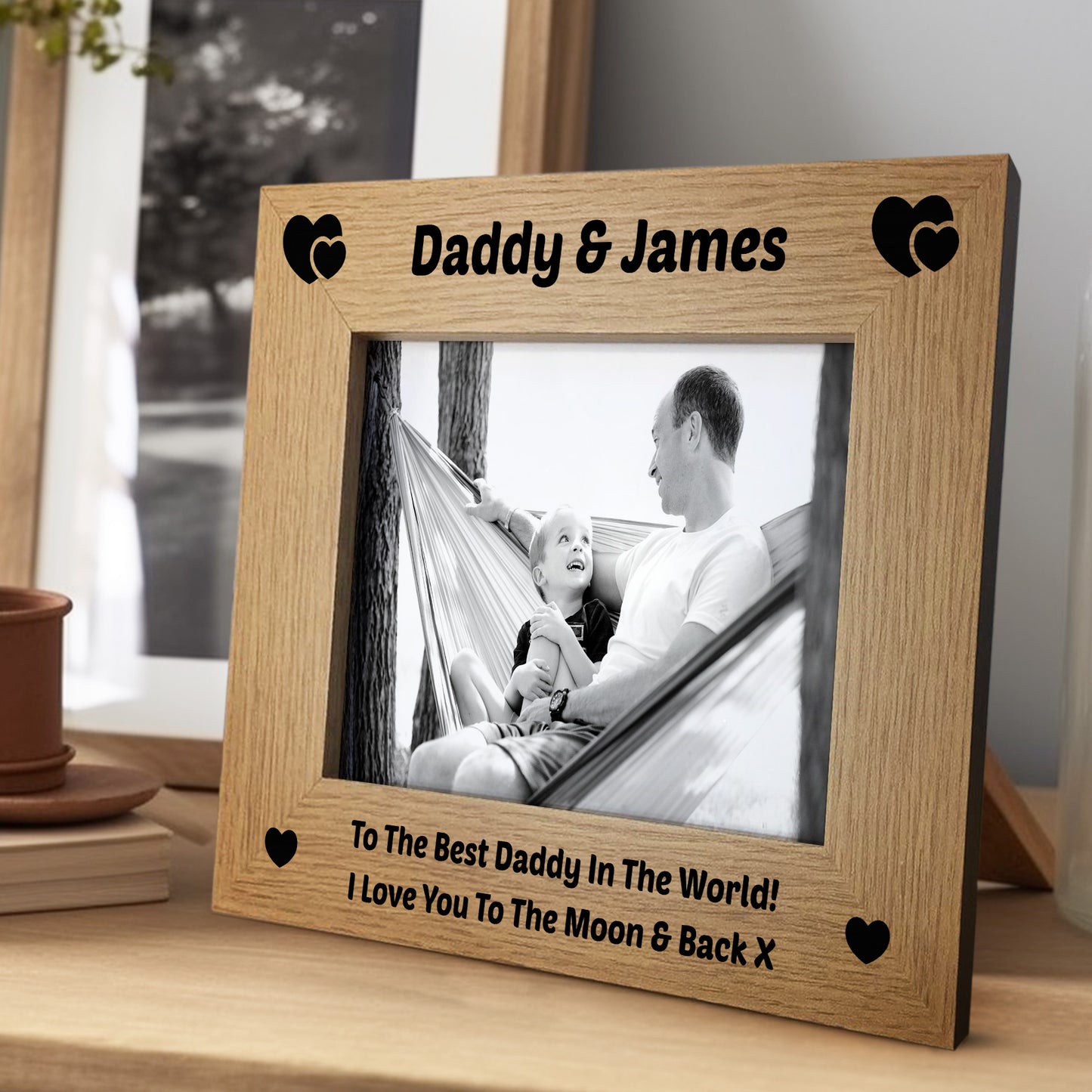 Personalised Best Daddy In The World Gift For Dad Daddy