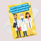 Funny Birthday Card LOCKDOWN DOCTOR Mum Dad Brother Sister