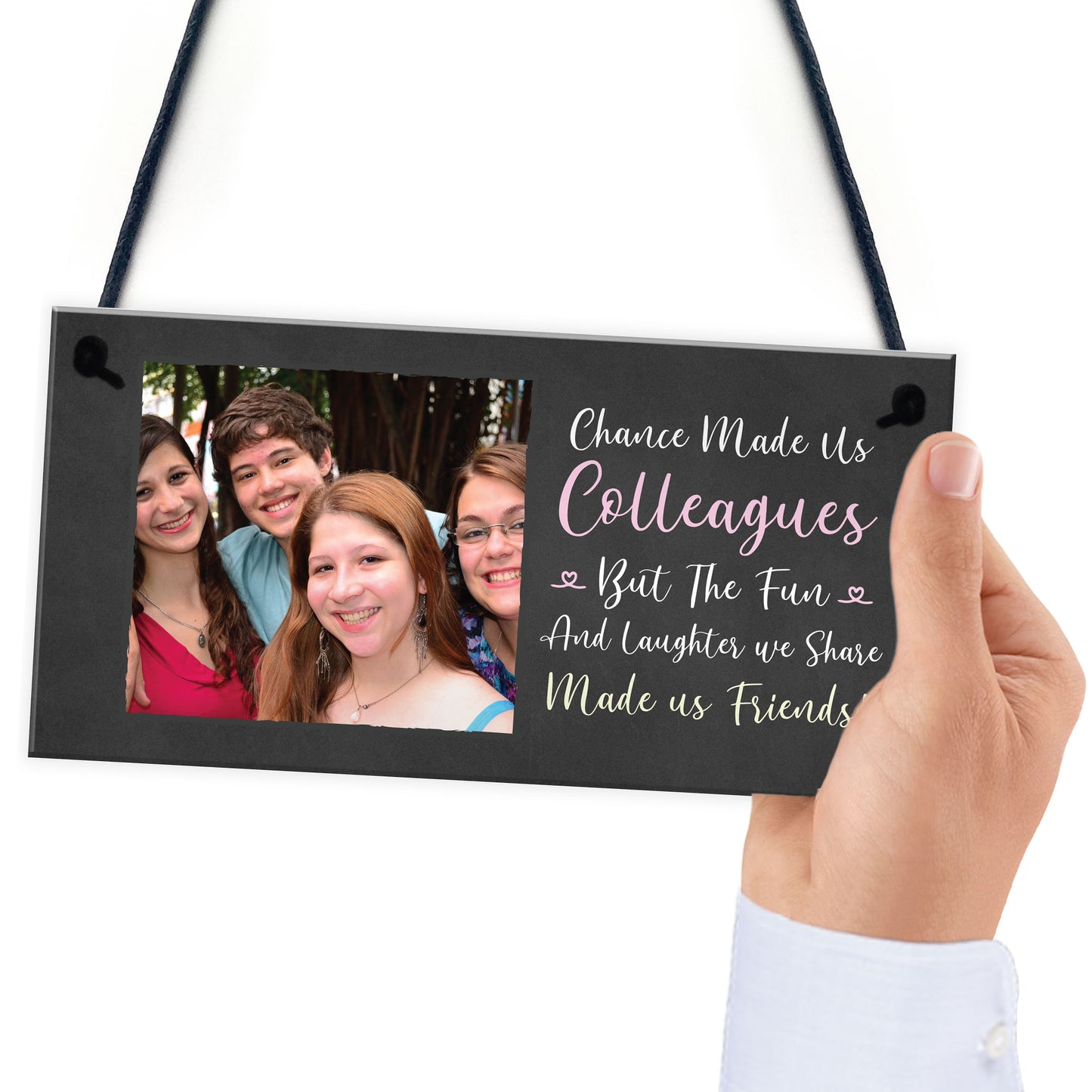 Gift For Colleague Birthday Christmas Gift Personalised Plaque