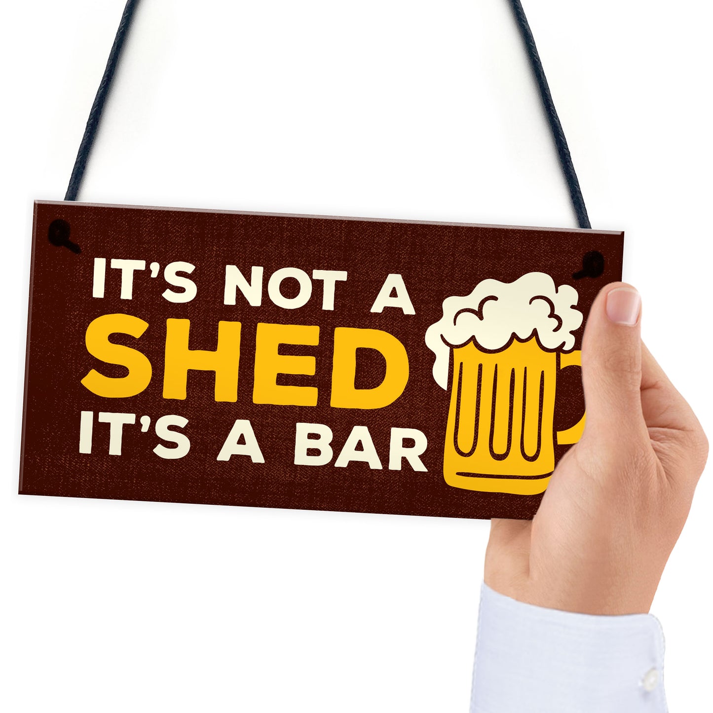 Not A Shed Its A Bar Sign Funny Rude Bar Sign Man Cave Garage