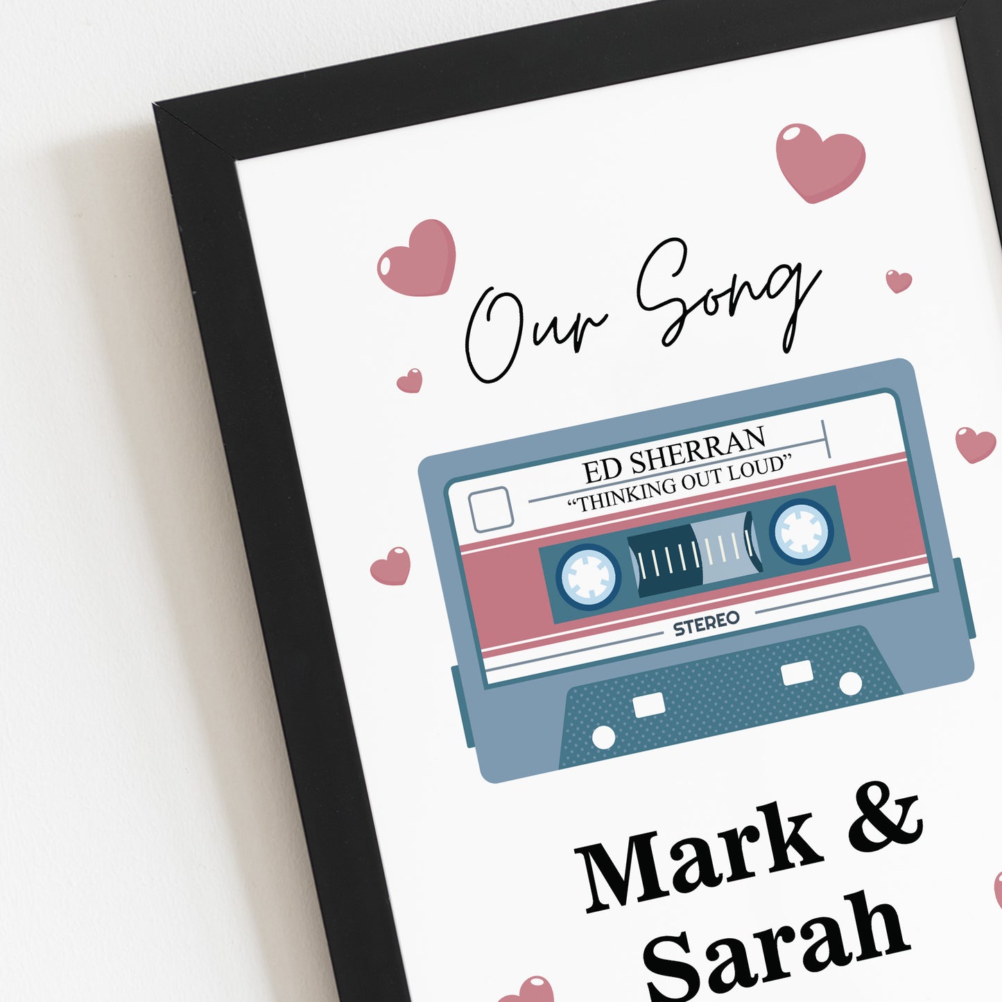 Gift For Wedding Anniversary PERSONALISED Our Song First Dance