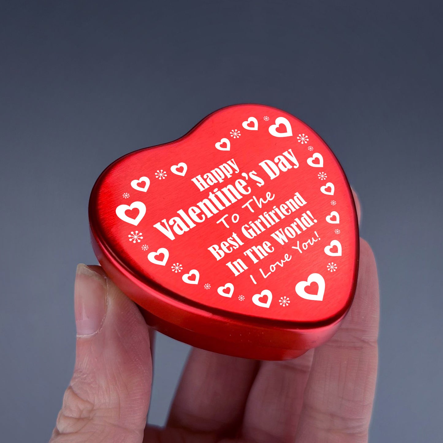 Novelty Valentines Gift For Girfriend Metal Tin Girlfriend Gifts