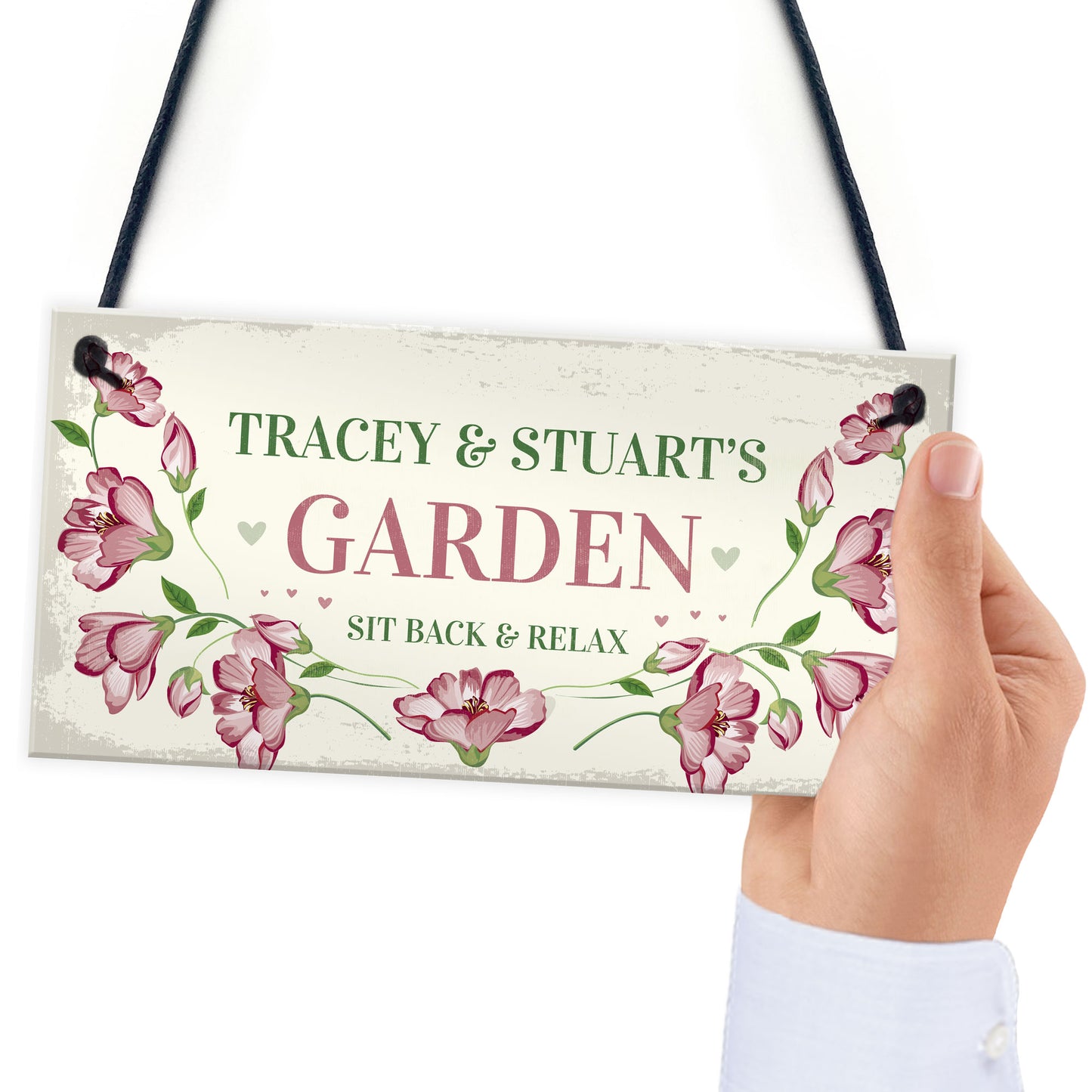 Garden Sign For Mum Nan Grandad Personalised Garden Shed Sign