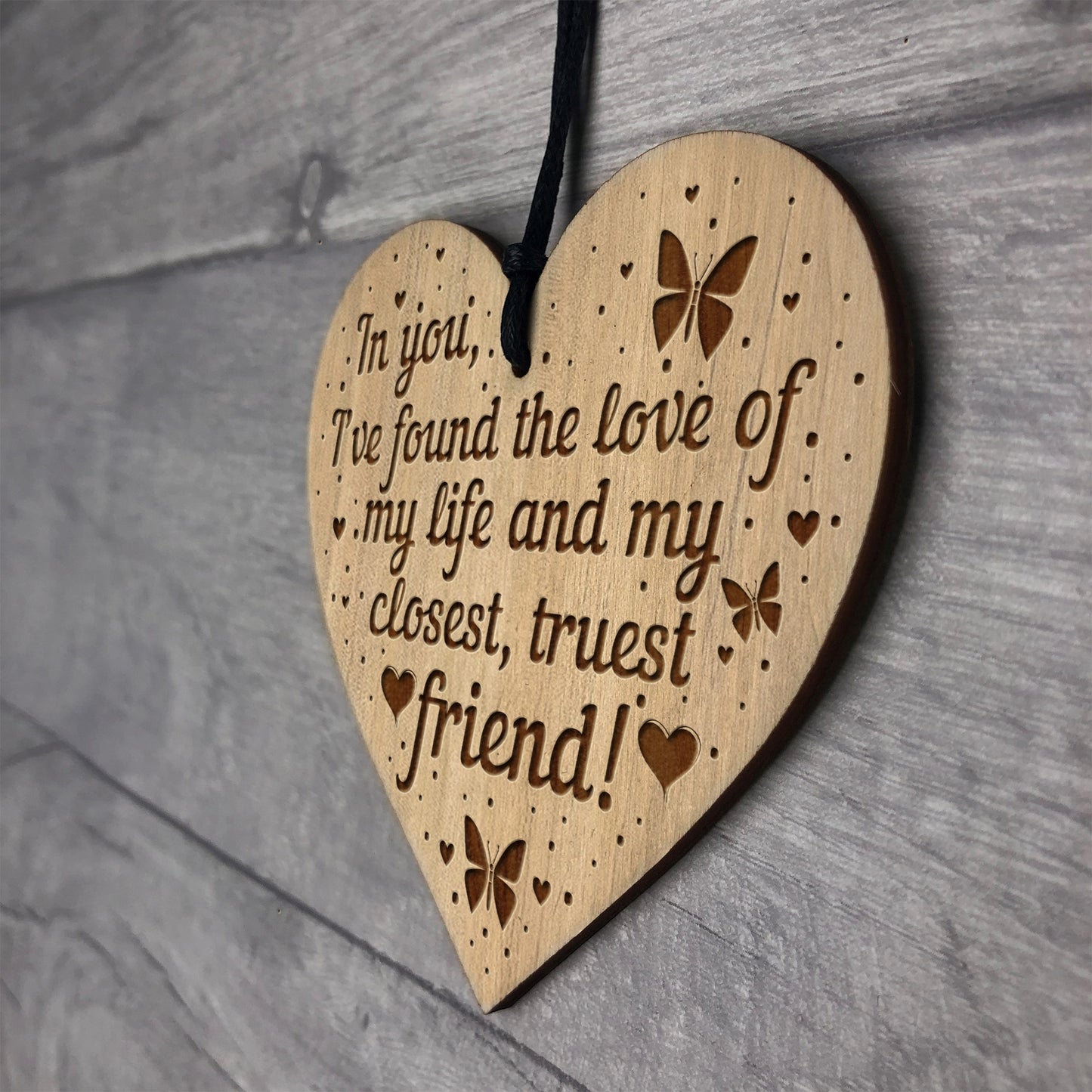 Boyfriend Gifts Husband Gifts Engraved Heart Anniversary Gift