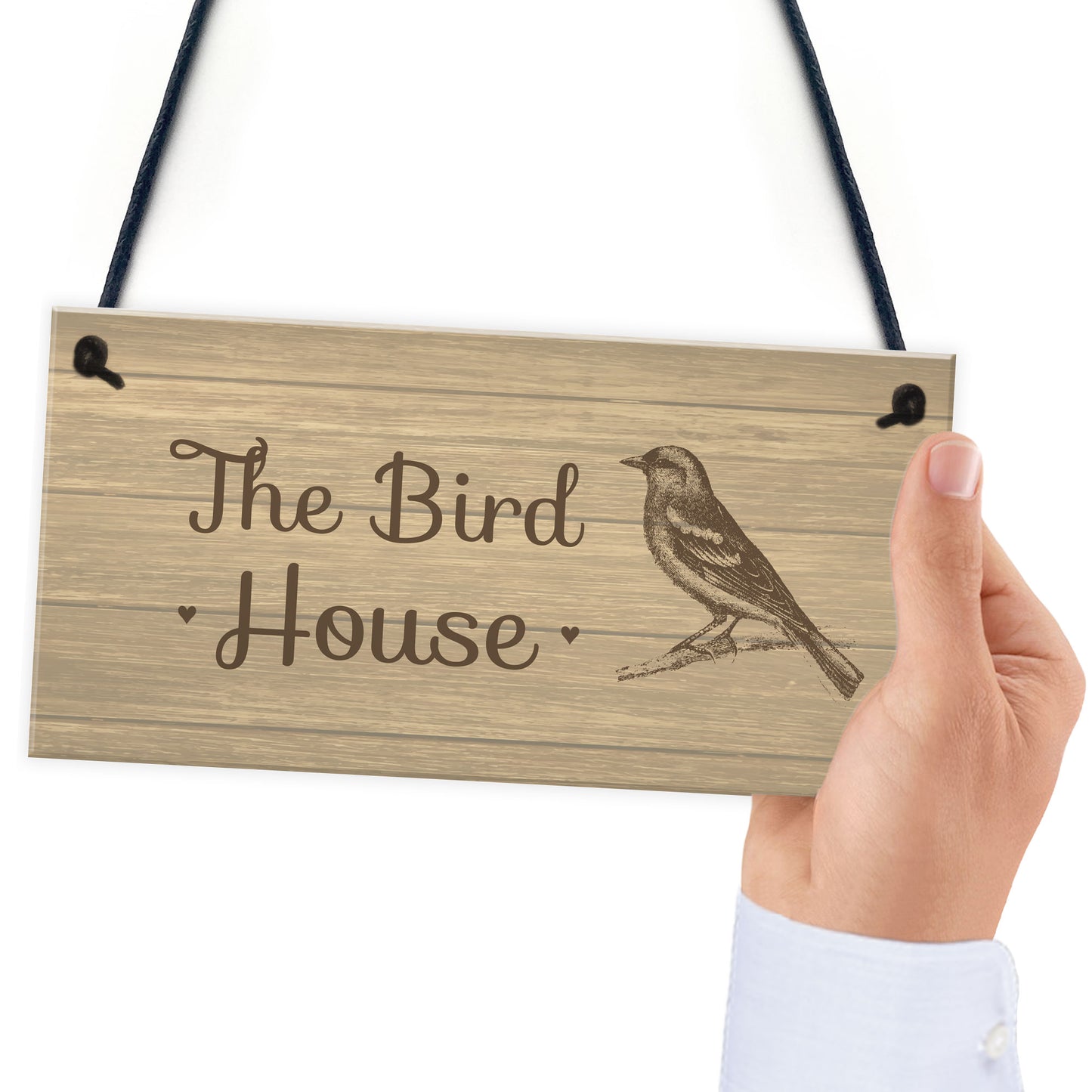 The Bird House Sign Garden Shed Summerhouse Sign Home Gift